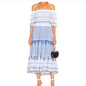 LemLem Tiki Cotton Maxi Dress Coverup sz. XS